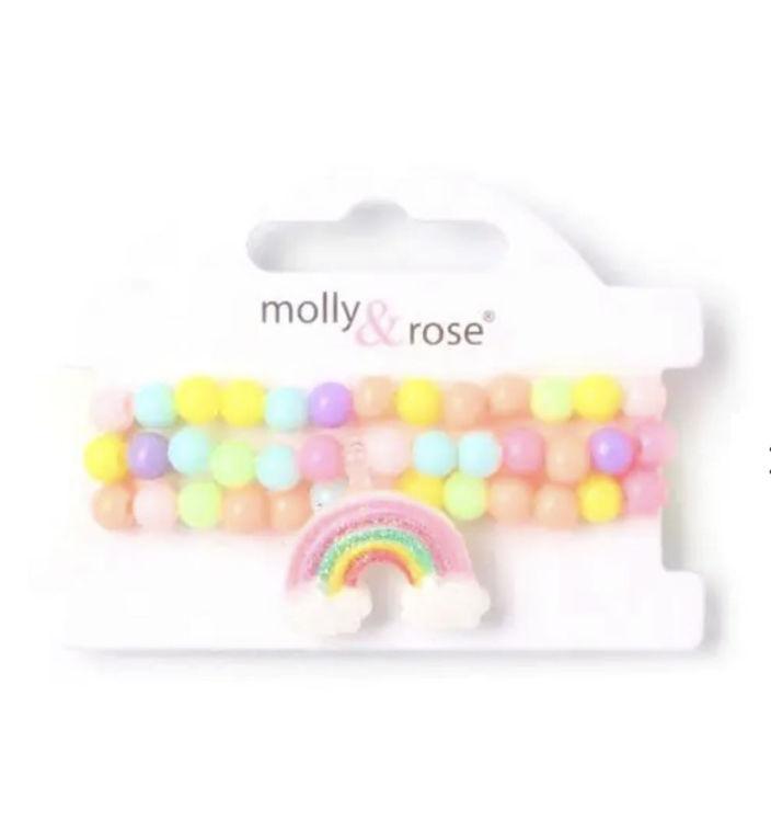 Picture of 2013 / 0138 CARD OF 3 STRETCH BEADED BRACELETS
